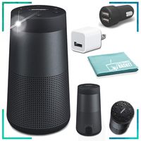 Bose SoundLink Revolve Bluetooth Speaker (Triple Black) Essentials Bundle