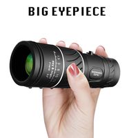 VOCH Monocular Telescope, 10X40 Dual Focus, Prism Film Optics,Waterproof, Monocular Scope for Birdwatching/Hunting/Camping/Hiking/Golf/Concert/Surveillance