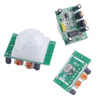 Geekstory HC-SR501 Pir Pyroelectric Infrared PIR Sensor Body Motion Sensor Modules for Arduino (Pack of 5pcs)