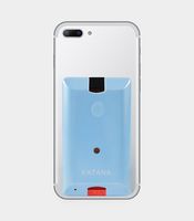 Katana Safety Arc: The Personal Security System That Attaches Directly to Your Smartphone. Includes 1 Free Month of the 24/7 Katana Response Center Service. (Ice Blue)