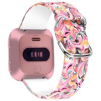 Veiai Compatible with Fitbit Versa Bands,Soft Rubber-Sport Versa Band for Versa/Versa Lite/Versa SE/Versa 2 (Colors-08)