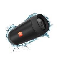 JBL Charge 2+ Splashproof Portable Bluetooth Speakers - Black