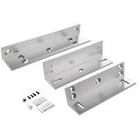 UHPPOTE ZL Bracket for Inward Door 180KG/350lbs Holding Force Electric Magnetic Lock