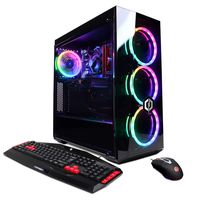 CYBERPOWERPC Gamer Xtreme VR Gaming PC, Intel Core i7-9700F 3.0GHz, NVIDIA GeForce GTX 1660 6GB, 16GB DDR4, 120GB SSD, 1TB HDD, WiFi Ready & Win 10 Home (GXiVR8560A, Black)