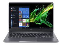 Acer Swift 3, 14" Full HD IPS, 10th Gen Intel Core i5-1035G1, 8GB LPDDR4, 256GB PCIe NVMe SSD, Intel Wireless Wi-Fi 6 AX201 802.11ax, Back-lit Keyboard, Windows 10, SF314-57-59EY, Gray