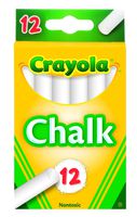 Crayola White Chalk 12 each (51-0320)