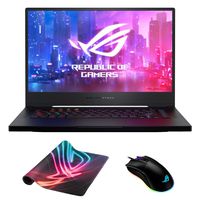 ASUS ROG Zephyrus M GU502GU-XB74 (i7-9750H, 16GB RAM, 512GB NVMe SSD, NVIDIA GTX1660Ti 6GB, 15.6" Full HD 144Hz 3ms, Windows 10 Pro) Gaming Notebook