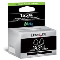 Lexmark High Yield 155XL Black Twin Pack Pro715/Pro915
