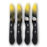 Sports Vault NFL Pittsburgh Steelers Steak Knive Set