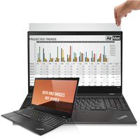 AirMat 15.6 inch Laptop Privacy Screen Filter for Widescreen Displays (16:9 Aspect Ratio) - Gold Premium Anti Glare Protector for Data Confidentiality - Privacy Again