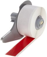 Brady M71C-1000-595-RD BMP71 Tape B-595 Indoor/Outdoor Vinyl Film Size: 1" x 50'RD 1/Each