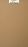 100 Brown Kraft Fiber 80# Cover Paper Sheets - 8.5" X 14" (8.5X14 Inches) Legal|Menu Size - Rich Earthy Color with Natural Fibers - 80lb/pound Cardstock - Smooth Finish
