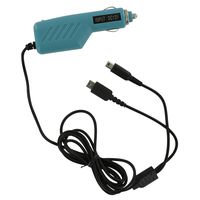 Zed Labz 12v car charger adaper for Nintendo DS Lite, DSi, 2DS & 3DS - Sky blue