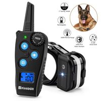 Fittidoll Dog Training Collar, Rechargeable Dog Shock Collar with Beep, Vibration and 1~100 Shock Levels Dog Training Set, 60% Longer Remote Range, 100% Waterproof Training Collar for Dogs Small Mediu