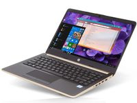 HP 14" Laptop, 2.4GHz Intel Core i3-7100U, 16GB RAM, 256GB SSD, HDMI, Card Reader, Wi-Fi, Bluetooth, Windows 10 Pro (Gold)