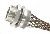 Leviton L7731 1-1/2-Inch, Straight, Male, Aluminum Body, Deluxe Cord Sealing Strain-Relief, 1.000, 1.125 Cord Range