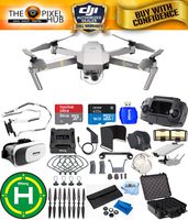 DJI Mavic Pro Platinum Edition Pro Accessory Bundle with Waterproof Case, 7 Piece Filter Kit, Vest Strap, Landing Pad Plus Much More (1 Battery Total)