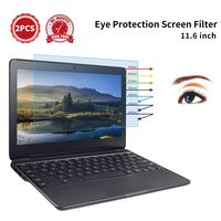 2-Pack 11.6 Inch Anti Blue Light Screen Protector for All 11.6" Laptop Notebook, Eye Protection Blue Light Blocking & HD Transparency Not Reduce The Screen Brightness(Size Not Include The Bezel)