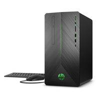 Newest HP Pavilion Gaming Desktop | AMD Ryzen 5 2400G Quad Core up to 3.9GHz | 8GB RAM | 128GB SSD Boot + 1TB HDD | DVD-RW | AMD Radeon(TM) RX 580 4GB GDDR5 | Included: Keyboard & Mouse | Windows 10