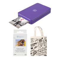 Lifeprint 2x3 Portable Photo and Video Printer (Purple) Starter Kit