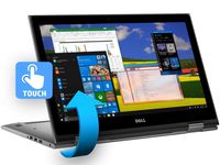 Dell Inspiron 15 5579 Series 15.6" IPS Full HD Multi-Touch 2 in-1 Notebook, Intel Quad-Core i7-8550U Upto 4.0GHz, 32GB DDR4, 1TB SSD, HDMI, Backlit Keyboard, Card Reader, Wifi, BT, USB, Windows 10 Pro