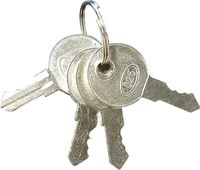 HK SYSTEMS Heavy Duty Cash Drawer and Accessories (5. Accessories, 45. Key#25 for Drawer)