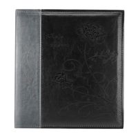 Artmag Photo Album 4x6 1000 Photos, Large Capacity Wedding Family Leather Cover Picture Albums Holds Horizontal and Vertical 4x6 Photos with Black Pages(Black)