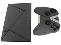 Skinomi Brushed Steel Full Body Skin Compatible with NVIDIA Shield TV (includes Controller Kit)(2015)(Full Coverage) TechSkin Anti-Bubble Film