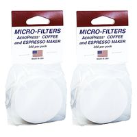 AeroPress 81R24/2 FBA_578300-81R24, 700 Filters, White
