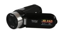 Vivitar Vivicam DVR-790HD 3D 5.1MP 4x Digital Zoom with 2.7" Preview Screen Digital Camcorder (Black)
