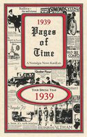 1939 Pages of Time Kardlet (PT1939) 80th Gift