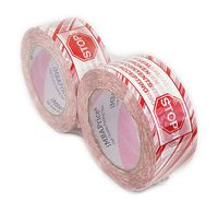 iMBAPrice IC-2M-SS-TAPE-2PK Stop Sign Sealing Tape - Pre-Printed Message"IF Seal is Broken Check Contents Before Accepting" 2 Roll of 110 Yards Wide Security Shipping Packing Tape, 2" x 330'