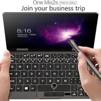 [Platinum Edition] One Netbook One Mix 2S Yoga [CPU: Intel 8th CoRE I7-8500Y] 7" Pocket Mini Laptop Ultrabook Windows 10 Portable UMPC Laptop Touch Screen Tablet PC 8GB/512GB+2048 Level Stylus Pen