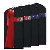 Zilink Garment Bag Suit Bag for Storage and Travel 60-inch Dust-Proof Protector Suit Cover for Suit, Jacket, Dress, Coat, Long Dresses