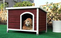 Petsfit 40.8 X 26 X 27.6 Inches Wooden Dog Houses, Dog House Outdoor
