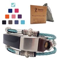 Smatiful Alta Wristbands for Men, Adjustable Replacement Sport Bands Comjpatible with for Fitbit Alta HR Wireless Watches, Teal Mint