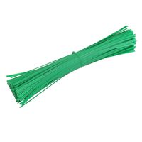 Gardzen 300 pcs 8" Multi-Function Garden Plant Twist Tie Cable Tie/Zip Tie/Coated Wire