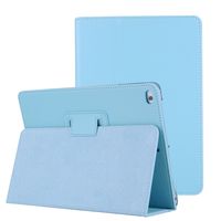iPad Air 10.5" (3rd Gen) 2019 / iPad Pro 10.5 Case, Lightweight Fully Body Protective Smart Flid Stand PU Leather Case Back Cover, Light Blue