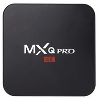 MXQ Pro 4K Android 7.1 TV Box S905X Quard-core 1G+8G Wi-Fi Embedded UHD 4K H.264 Media Center Smart OTT TV Box