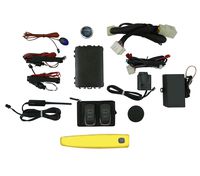 EasyGO AM-CRO-9414 Smart Key Remote Start and Alarm System with Rally Yellow Driver's Door Handle for Chevrolet Camaro