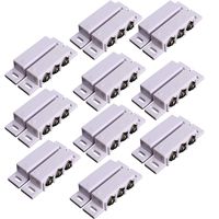 UHPPOTE Magnetic Contact Sensor Normally Open Closed NC/NO Door Alarm Window Security (Pack of 10)