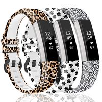 ZEROFIRE Band Compatible with Fitbit Alta and Alta HR Replacement Wristband Adjustable Silicone Sports Watch Band Colorful Printing Straps, Standard Size for 5.5"-8.1" Wrists, No Tracker
