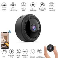 Gurmoir Mini Spy Camera Remote Wireless Hidden Cam.1080P Spy Hidden WiFi Camera with Night Vision/Motion Detection,Nanny Cam Security Cam for Indoor/Outdoor/Home/Office (with iPhone/Android/PC App)