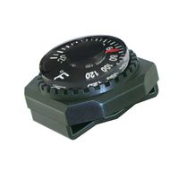 Sun Company Slip-on Wrist Thermometer - Easy-to-Read Dial Thermometer for Watch Band or Paracord Survival Bracelet