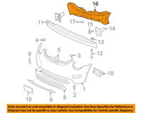 VW Volkswagen OEM PLATE 1C0809424H, 1C0-809-424-H