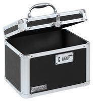 Vaultz Combination Lock Box, 7.75 x 7.25 x 10 Inches, Black (VZ00102-2)