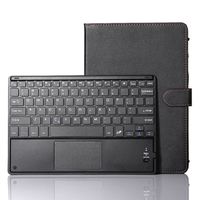 Galaxy Tab 4 10.1 TouchPad Keyboard Case, Galaxy Tab 3 10.1 TouchPad Keyboard Cover, Universal TrackPad Bluetooth Keyboard Cover for Samsung Galaxy Tab 3 10.1 P5200 and Galaxy Tab 4 10.1 T530 (Black)