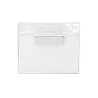 Advantus Magnetic Name Badge Kit, 4" x 3", 20/Pack, Clear (97071)