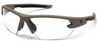 Venture Gear Semtex 2.0 Tan Frame Clear Anti Fog Lens