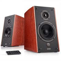 Edifier R2000DB Powered Bluetooth Bookshelf Speakers - Near-Field Studio Monitors - Optical Input - 120 Watts RMS - Wood (Certified Refurbished)